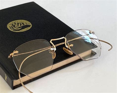 Bausch And Lomb 12k Gold Filled Eyeglasses Vintage Eyewear Etsy