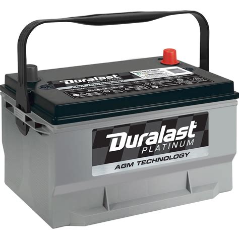 Duralast Platinum Battery 65 Agm Group Size 65 750 Cca