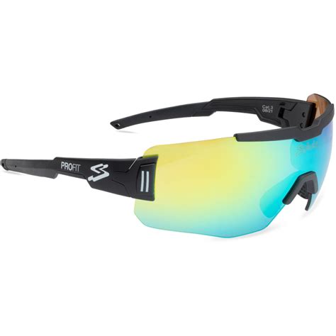 Spiuk Gafas Profit Anthracite Grey Mirror Full Red Clear Bike