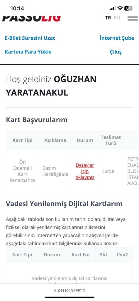 Çözüldü Passolig Kart Basım Süreci Ve Gönderilmesi Şikayetvar