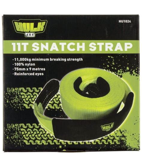 Hulk 4x4 Snatch Strap 11t Hu1024 Autoinstruct