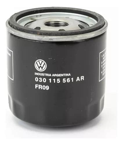 Filtro De Aceite Vw Gol Trend Fox Voyage Suran Original