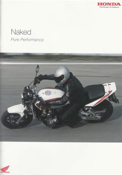 Prospekt HONDA Naked Prospekt Brochure 20 Seiten Aus 1 2002