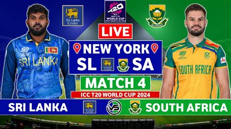 T20 World Cup 2024 Live Sri Lanka Vs South Africa Live Scores SL Vs