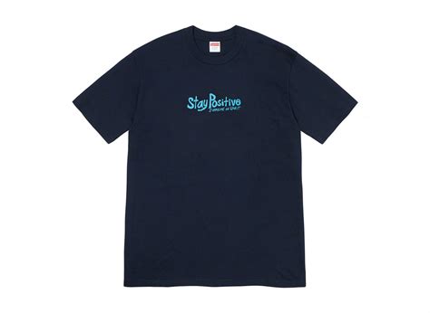 Supreme Stay Positive Tee Navyの新品中古フリマ通販｜スニダン