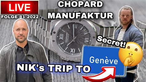 Chopard TALK Vol 2 Niks Reise Nach Genf Talking Watches Plus XXL