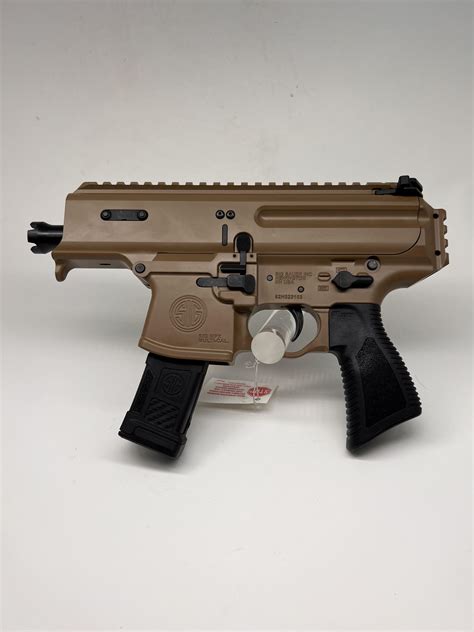 New Sig Sauer Mpx Copperhead Ultra Compact 3 5″ Barrel One 20 Round Mag 9mm Coyote