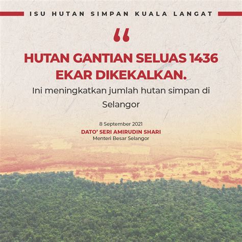 Kenyataan Media Isu Hutan Simpan Kuala Langat Utara Inisiatif