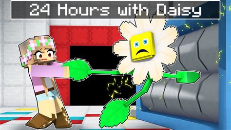 Surviving 24 HOURS With DAISY In Minecraft YouTube