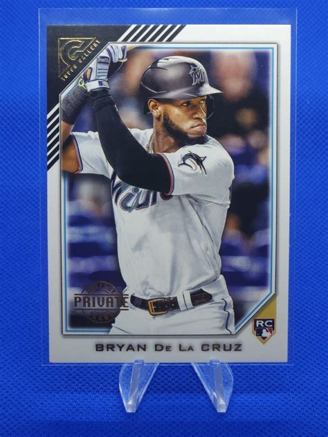 2022 Topps Gallery Private Issue 81 Bryan De La Cruz 250 RC For