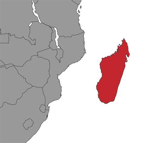 madagascar world map