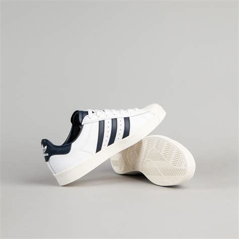 Adidas Superstar Vulc Adv Shoes White White Collegiate Navy Flatspot