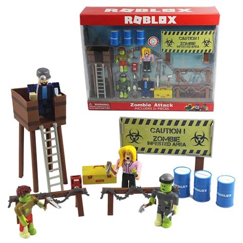 New roblox Zombie Characters Figure Toy roblox Doll Profession Worker ...