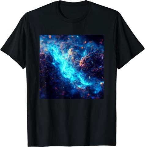 Fantastic Nebula Abstract Space Art 14 T Shirt In 2022 Mens Tshirts