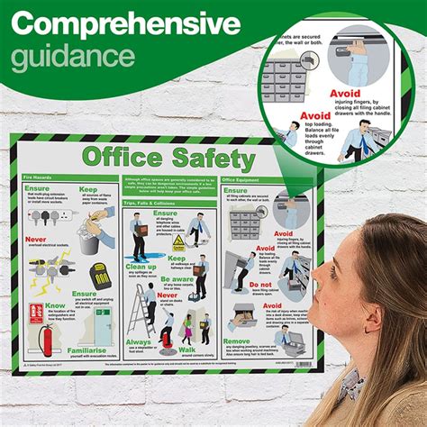 Office Safety Guidance Poster Safetec Direct Ltd