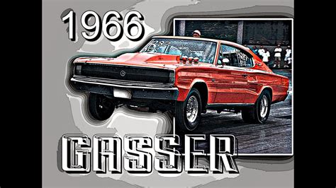 M2 1966 Dodge Charger Gasser Chase Youtube