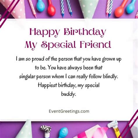 45 Special Birthday Wishes For Special Friend ( With Images)
