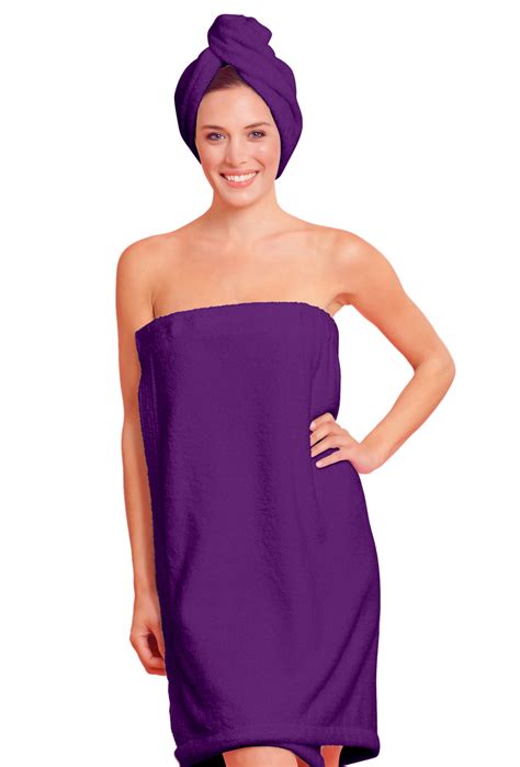 Towel Wrap For Women Womens Shower And Bath Wrap Premium Cotton