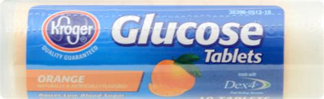 Kroger® Orange Glucose Tablets 10 Ct Qfc