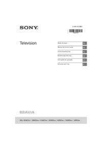 Sony KDL-32RE405 KDL-32RE403 KDL-32WE615 Handleiding - handleiding.nl