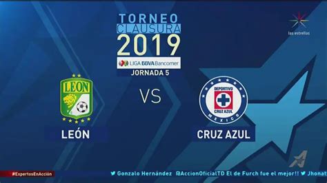 León vs Cruz Azul resumen goles resultados TUDN Más Deportes TUDN