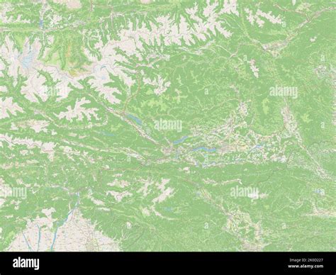 Karnten, state of Austria. Open Street Map Stock Photo - Alamy