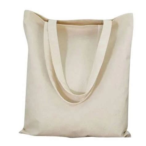 White Plain Handled Cotton Cloth Bag At Rs 7 Piece In Kanchipuram ID