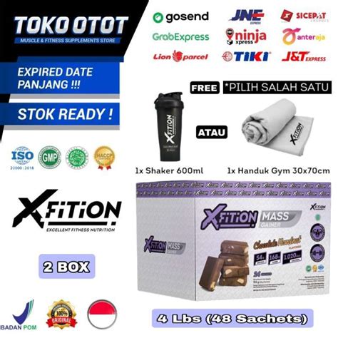 Promo Xfition Mass Gainer Lbs Susu Fitness Bpom Halal Weight Gain