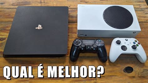 DUELO DE GERAÇÕES Xbox Series S vs PS4 Qual é o Melhor em 2023