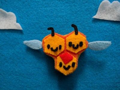 How To: Make a Felt Combee Pokemon Plush : 3 Steps (with Pictures ...