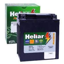 Bateria Selada Htz L Heliar Ah V Moto Shopee Brasil