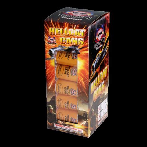 Hellcat Cans 6 Shells Crossroads Fireworks Waterloo Superstore