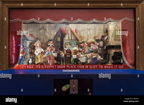 Mechanical Puppet Show Milestones Museum Basingstoke Hampshire Uk