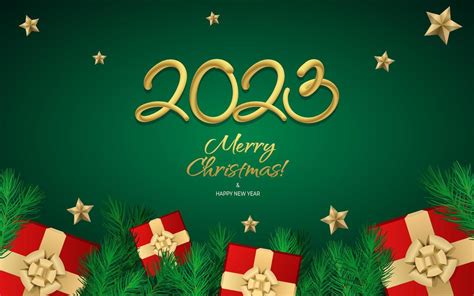 Merry Christmas And Happy New Year Design Get New Year Update