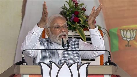 How Pm Modis Raipur Speech Triggered A War Of Words With Congress On