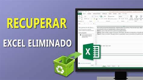 Recuperar Excel No Guardado Exitoso Youtube