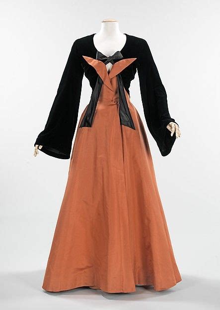 Evening Dress Designer Charles James American Born Great Britain