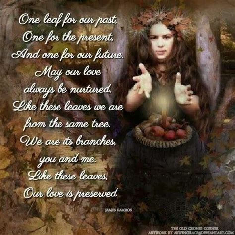 Leaves Of Love Wiccan Quotes Pagan Magick Magick