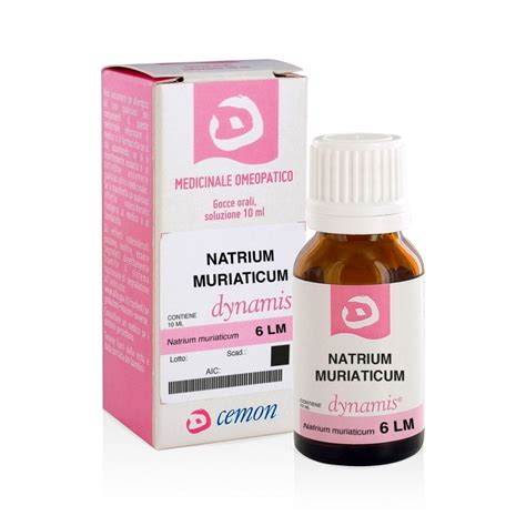 Cemon Natrium Muriaticum Lm Gocce Omeopatiche Dynamis Ml Tuttofarma