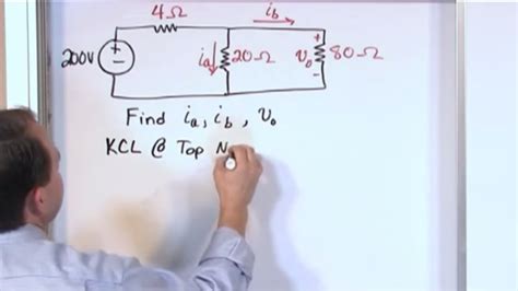 Lesson 8 - Circuit Analysis Using Kirchhoff's Laws, Part 2 (Engineering Circuit Analysis ...