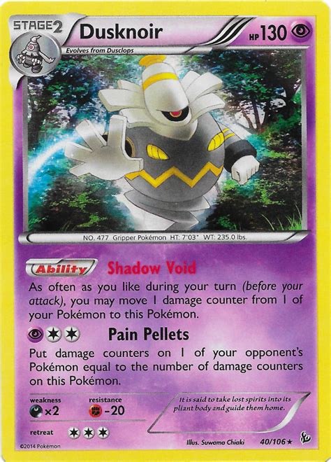 Dusknoir Flashfire 40 Bulbapedia The Community Driven Pokémon