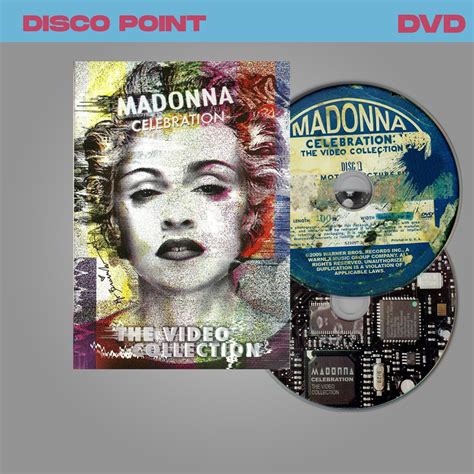 DVD DUPLO MADONNA CELEBRATION THE VIDEO COLLECTION 2 DVDs Shopee