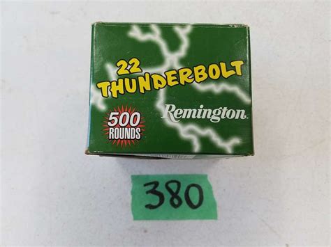 Remington 22 Thunderbolt 22 Lr 40 Gr 1 X 500 Adam Marshall Land And Auction Llc