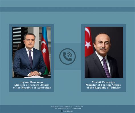 Azerbaijani Turkish Fms Discuss Baku Yerevan Peace Agreement Talks