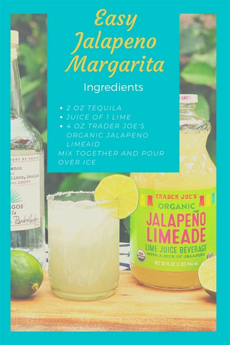 Jalapeno Limeade Margarita Recipe Anika Tolbert