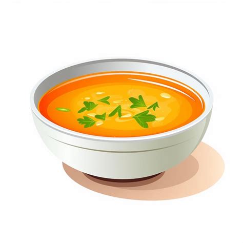 Premium Vector Soup Bowl Meal Vector Food Dinner Vegetable Lunch Hot