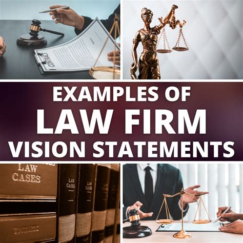 30 Examples Of LAW Firm Vision Statements