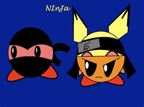 Ninja Kirby By Ultimatekirbyfan On Deviantart