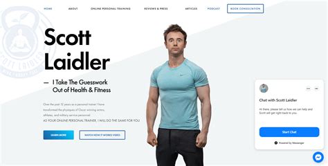 Best Personal Trainer Website Examples Tips To Create One