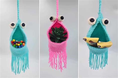 Easy Crochet Yip Yip Alien Basket Tutorial